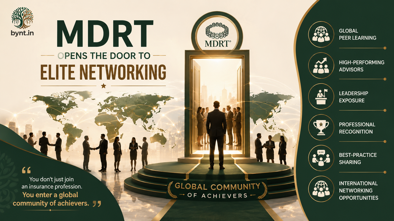MDRT Opens the Door to Elite Networking